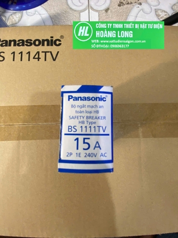 Cầu dao Aptomat Át HB CB cóc Panasonic 15A BS1111TV chính hãng