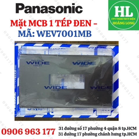 MẶT WIDE MÀU ĐEN ÁNH KIM XÁM PANASONIC CAM KẾT CHÍNH HÃNG