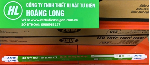 Đèn LED  MPE Tube 1.2m 18W 28W ánh sáng trắng GT8-120T/ GT3-120T