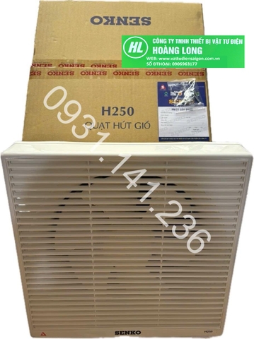 SENKO - Quạt hút gắn tường 2 chiều H150, H200, H250