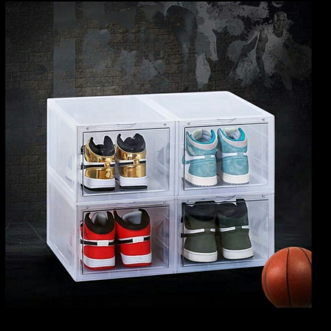 Combo 4 hộp đựng giày màu trắng Rapbox