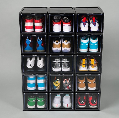 COMBO 15 HỘP ĐỰNG GIÀY RAPBOX CỬA MỞ NAM CHÂM, TRỌNG LƯỢNG 1000G