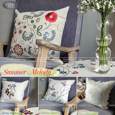GỐI SOFA ĐIỂM NHẤN KHÔNG GIAN PHÒNG KHÁCH