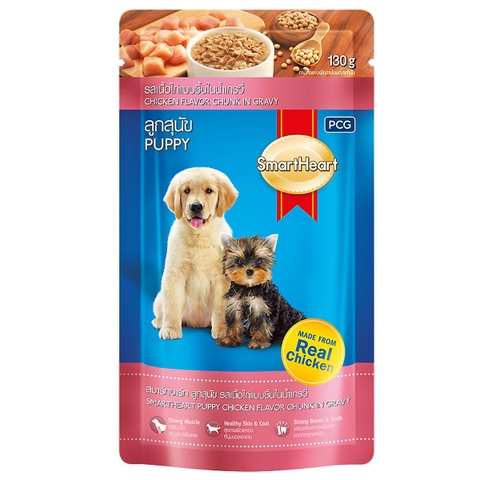 Pate cho Chó con vị Gà Smartheart Puppy