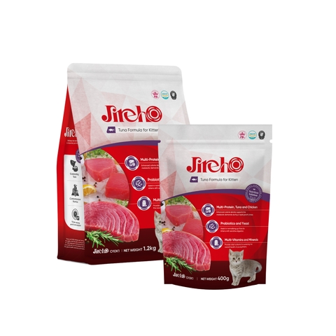 Thức ăn hạt JirehO cho Mèo con