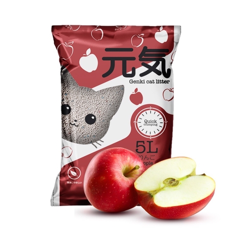 ♨Cát vệ sinh bentonite cho mèo Genki 5L🐱