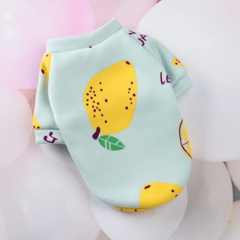Áo Họa Tiết Lót Nỉ Cho Chó Mèo - Mẫu áo quốc dân, mặc là xinh