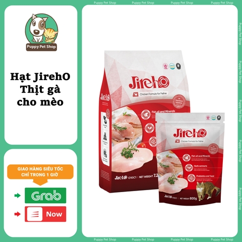 Hạt JirehO Thịt gà cho mèo