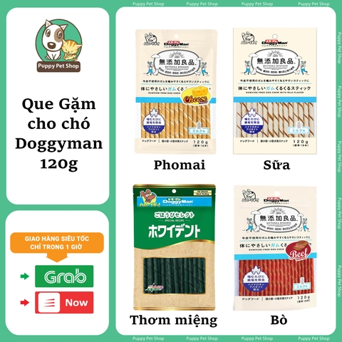 Que gặm Doggyman cho chó 120g