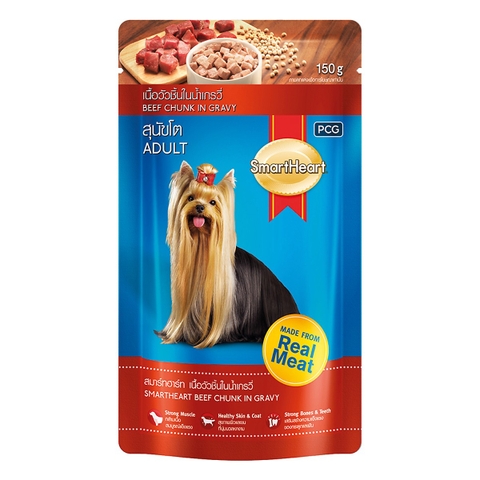 Pate cho Chó trưởng thành Smartheart Adult 130g