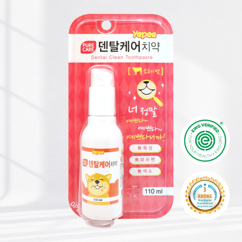 Kem đánh răng Yepee cho chó mèo dạng GEL 110ml