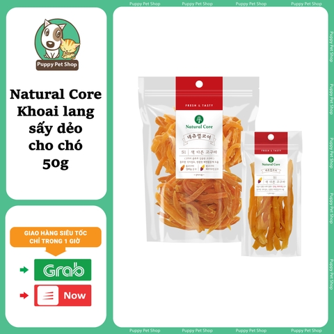Natural Core Khoai lang sấy dẻo cho chó