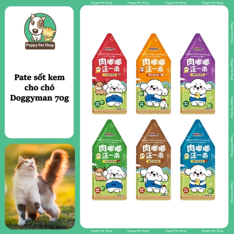 Pate sốt kem cho chó Doggyman 70g
