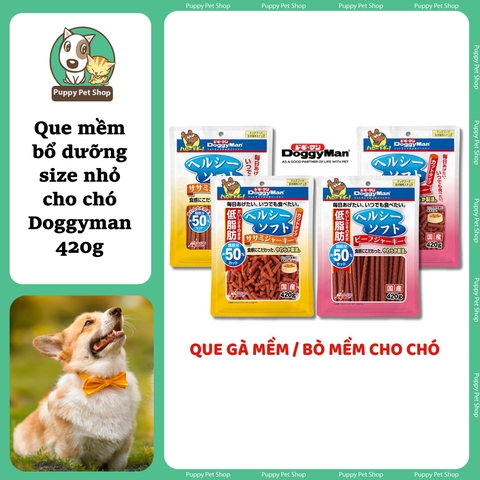 Que mềm bổ dưỡng size nhỏ cho chó Doggyman 420g