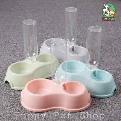 Bát nhựa đôi pastel van nước