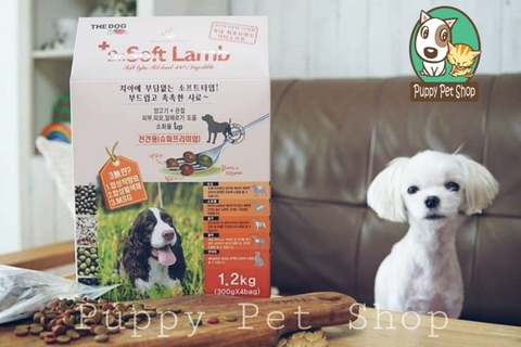 Thức ăn hạt mềm cho mọi giống Chó trên 2 tháng tuổi - Dr Soft Lamb All Breed - Vị Cừu