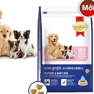 Thức ăn dành cho Chó Mẹ và Chó Con đang cai sữa đến 3 tháng tuổi - Smartheart Mother & Baby Dog