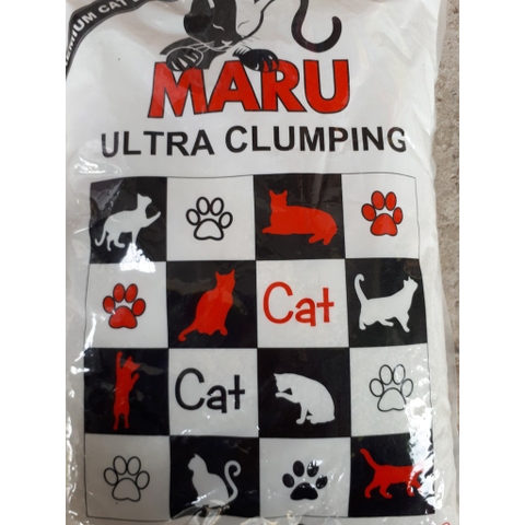 ♨Cát vệ sinh bentonite cho mèo Maru 10L🐱