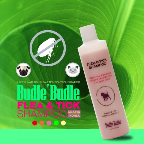 Dầu gội đặc trị ve Budle Budle
