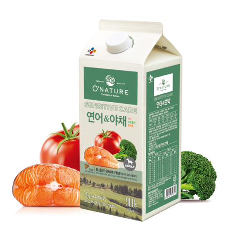 🍣 Thức ăn hạt cho chó trưởng thành - O'Nature Sensitive Vị Cá hồi và Rau củ