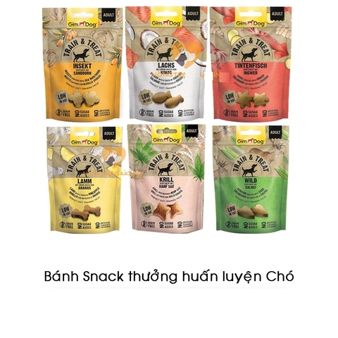 Snack Gimdog cho chó 125g