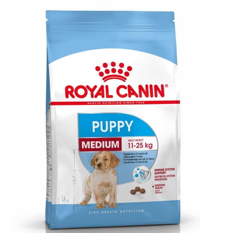 Thức ăn hạt cho Chó trung độ tuổi dưới 12 tháng tuổi - Royal Canin Medium Junior