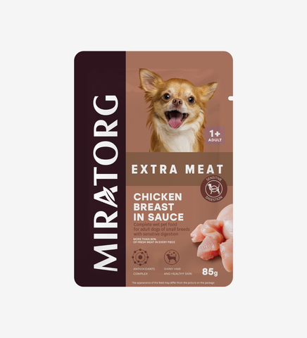 Pate Miratorg dành cho giống chó trưởng thành 85g