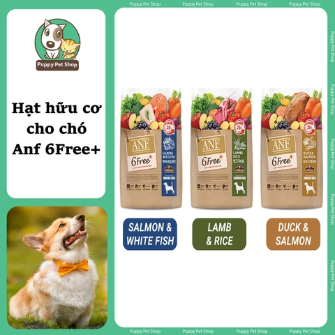 Hạt hữu cơ ANF 6Free cho chó mọi lứa tuổi