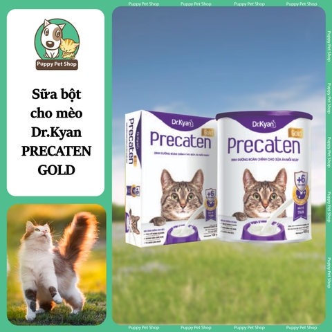 Sữa bột Precaten Gold cho mèo 100g 400g