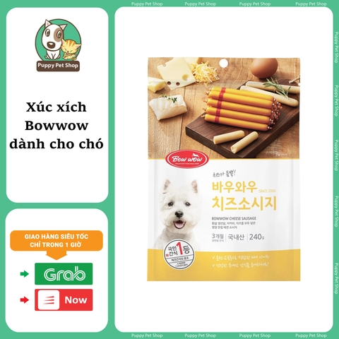Xúc xích phô mai Bowwow 240g