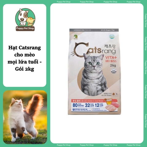 Hạt Catsrang cho mèo mọi lứa tuổi