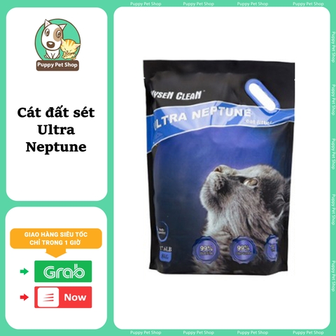 ♨️Cát vệ sinh bentonite cho mèo Ultra Neptune 17L🐱
