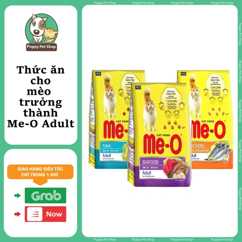 Hạt Me-O Adult Cho Mèo Trưởng Thành trên 12 tháng tuổi