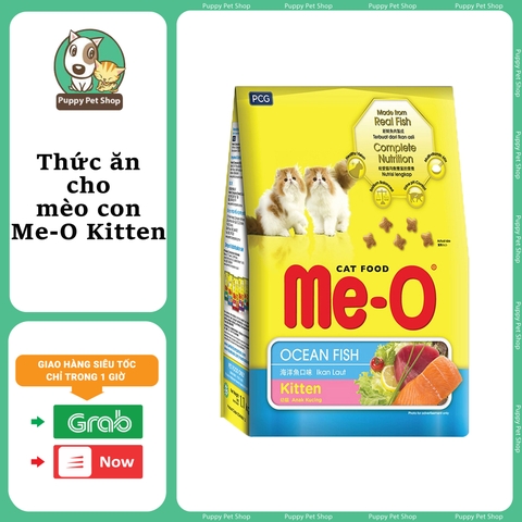 Hạt Me-O Kitten Cho Mèo Con dưới 12 tháng tuổi