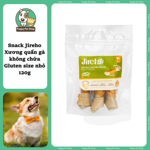 Snack Jireho Xương quấn gà không chứa Gluten