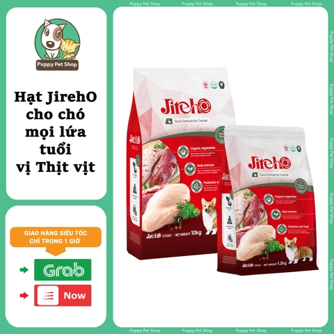 Hạt JirehO cho chó mọi lứa tuổi vị Thịt Vịt