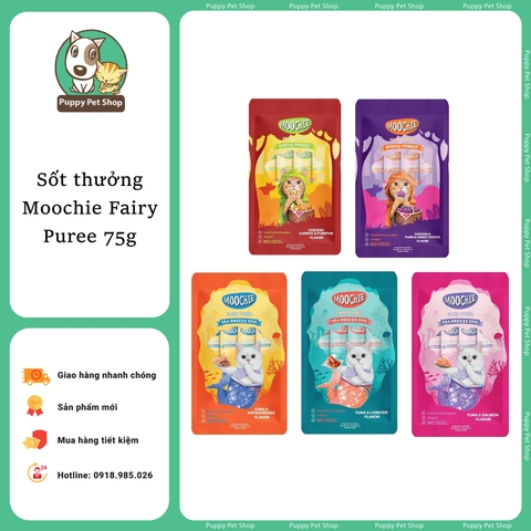 Sốt thưởng cho mèo Moochie Fairy Puree