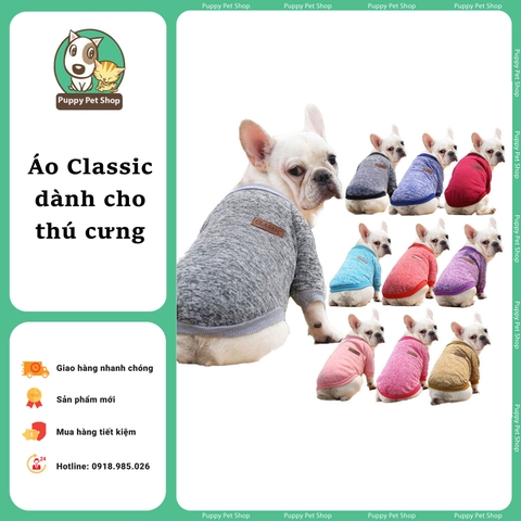 Áo Classic Cho Chó Mèo