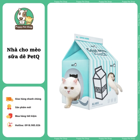 Nhà cho Mèo sữa dê PetQ