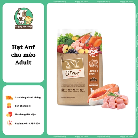 Thức ăn hạt hữu cơ dành cho Mèo trưởng thành - ANF Cat Indoor Adult