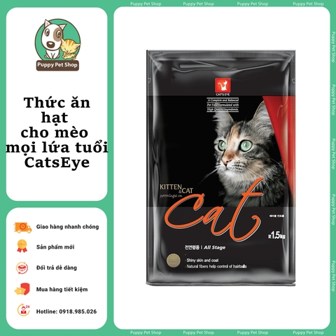 Thức ăn hạt dành cho mèo mọi lứa tuổi - Cat's Eye