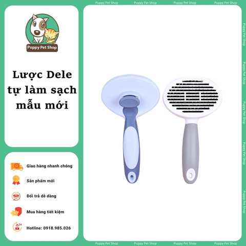 Lược đánh bông Dele tự làm sạch