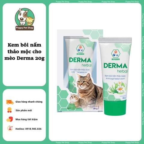 Kem bôi nấm thảo mộc dành cho Mèo 20g