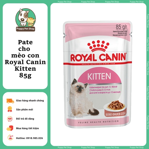 😻Pate Royal Canin cho Mèo con dưới 12 tháng tuổi - Royal Canin - Gravy🐾