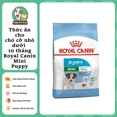 Thức ăn cho chó cỡ nhỏ dưới 10 tháng - Royal Canin Mini Puppy