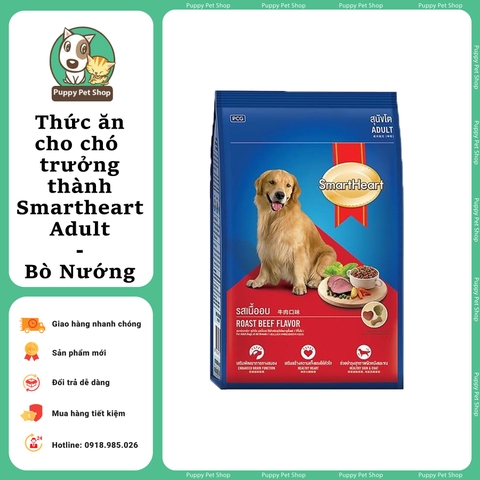Thức ăn cho chó trưởng thành Smartheart Adult