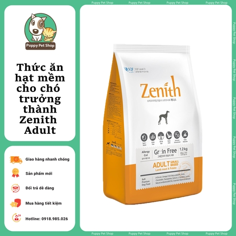 Thức Ăn Hạt Mềm Cho Chó Trưởng Thành - Zenith Adult