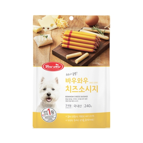 Xúc xích phô mai Bowwow 240g