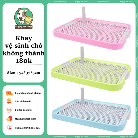 ♻Khay Vệ Sinh Đúng Chỗ Không Thành Cho Chó 🐕