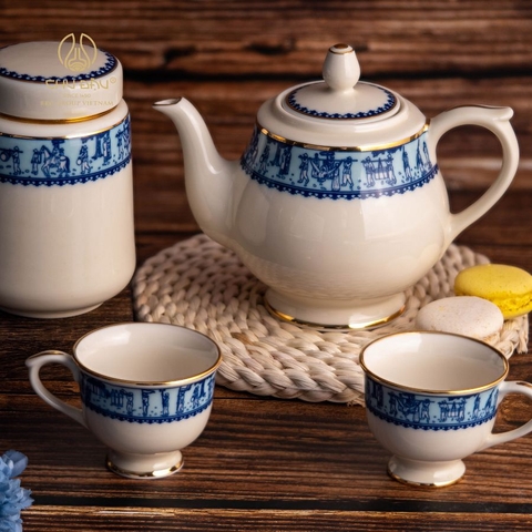 BỘ TRÀ CÁT TƯỜNG VINH QUY BÁI TỔ